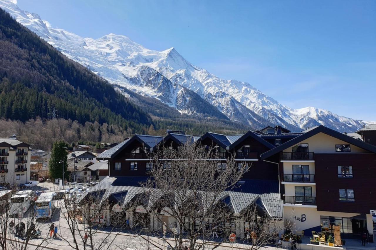 Apartmán Hypercenter 27 M With Balcony Mont Blanc View Chamonix Exteriér fotografie
